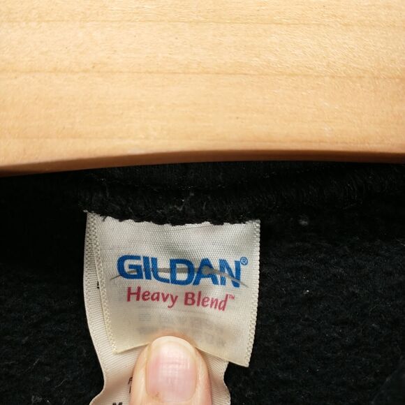 Gildan Men's FLT 038 Warthogs Pullover Graphic Hoodie Black Medium Military - Picture 12 of 16